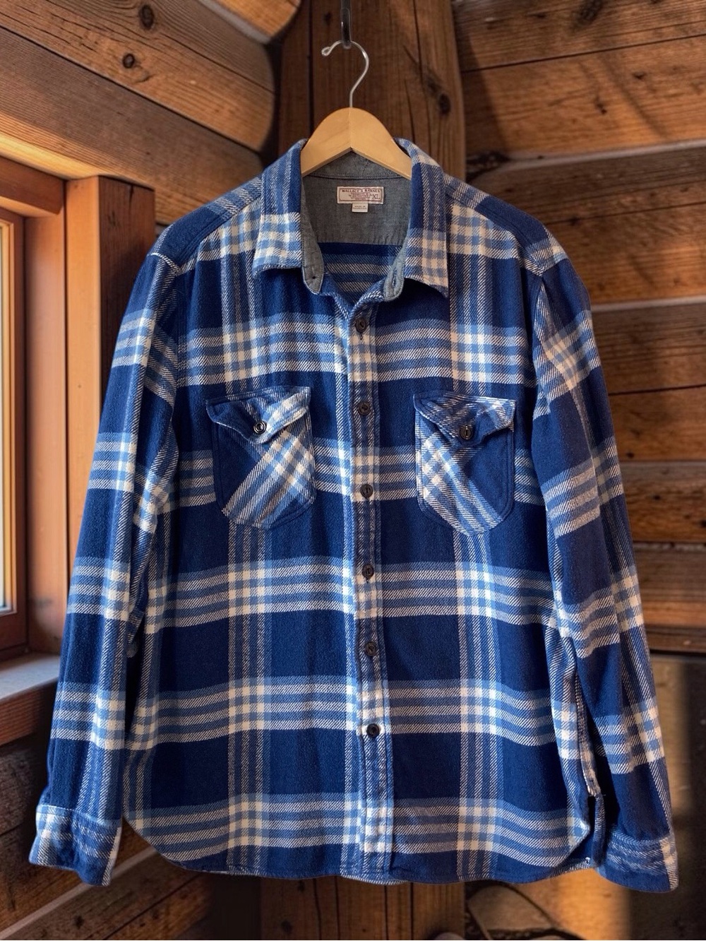 Wallace & Barnes J.Crew Heavyweight Flannel XL Workwear Plaid